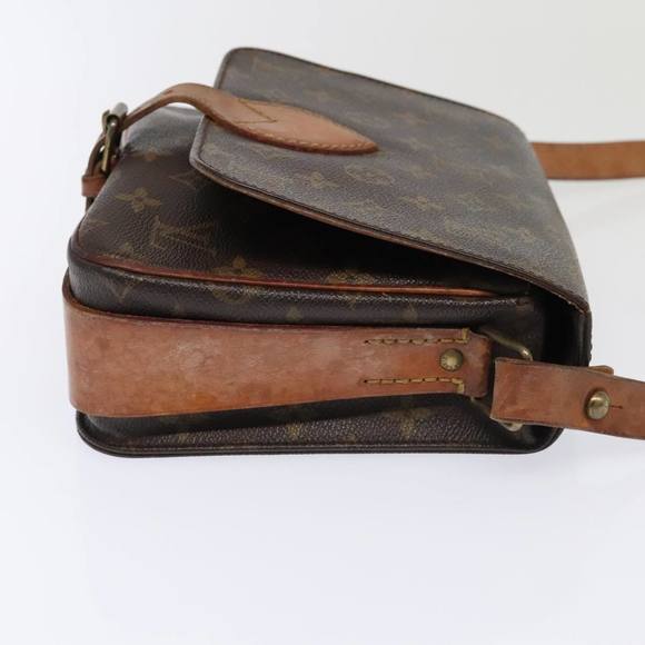 LOUIS VUITTON Monogram Cartouchiere MM Shoulder Bag M51253 LV Auth 94868 - Picture 3 of 16